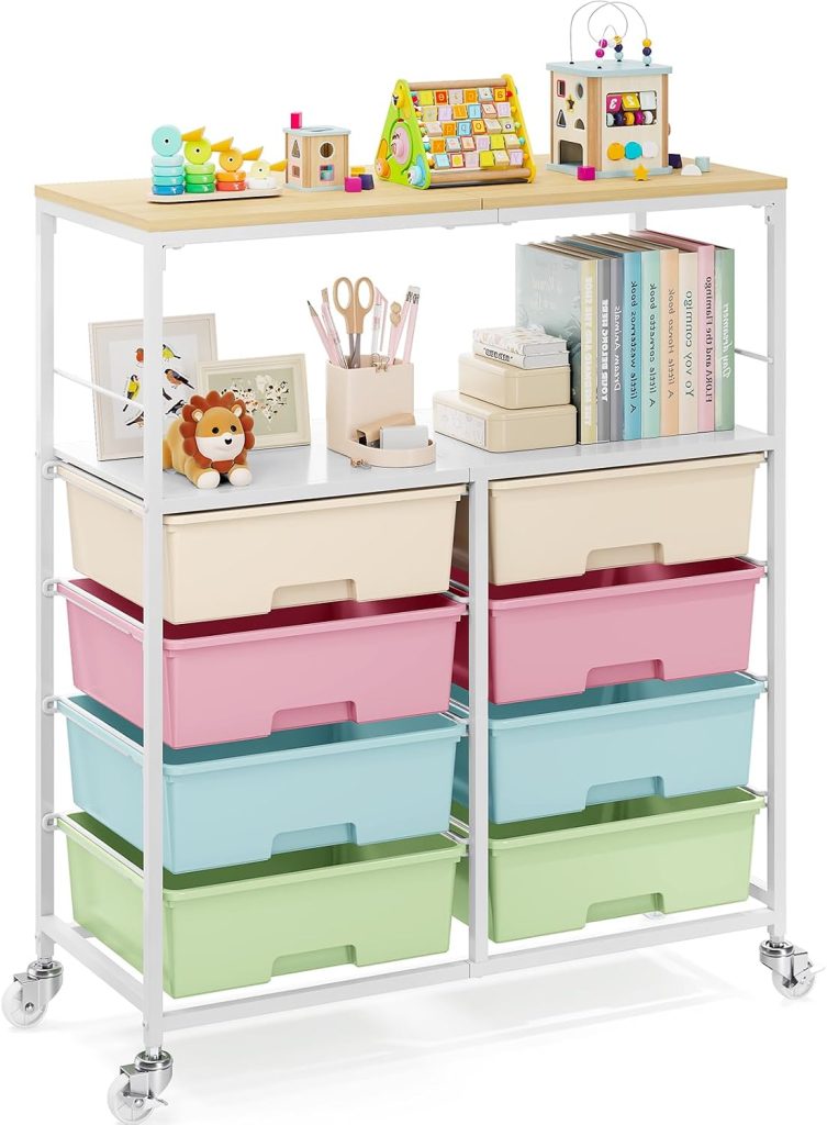 APEXCHASER storage cart in a playroom